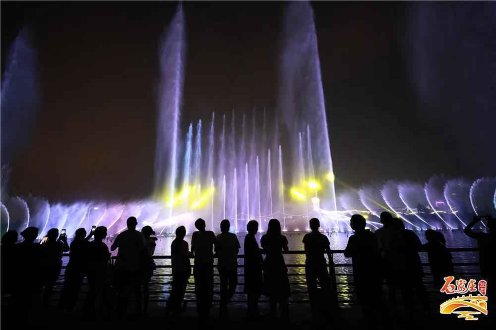 石家庄滹沱河生态区光影水秀今起上演！观看全攻略来了