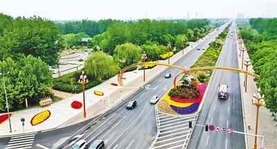 河北廊坊：一街一精品建设“花园城市”