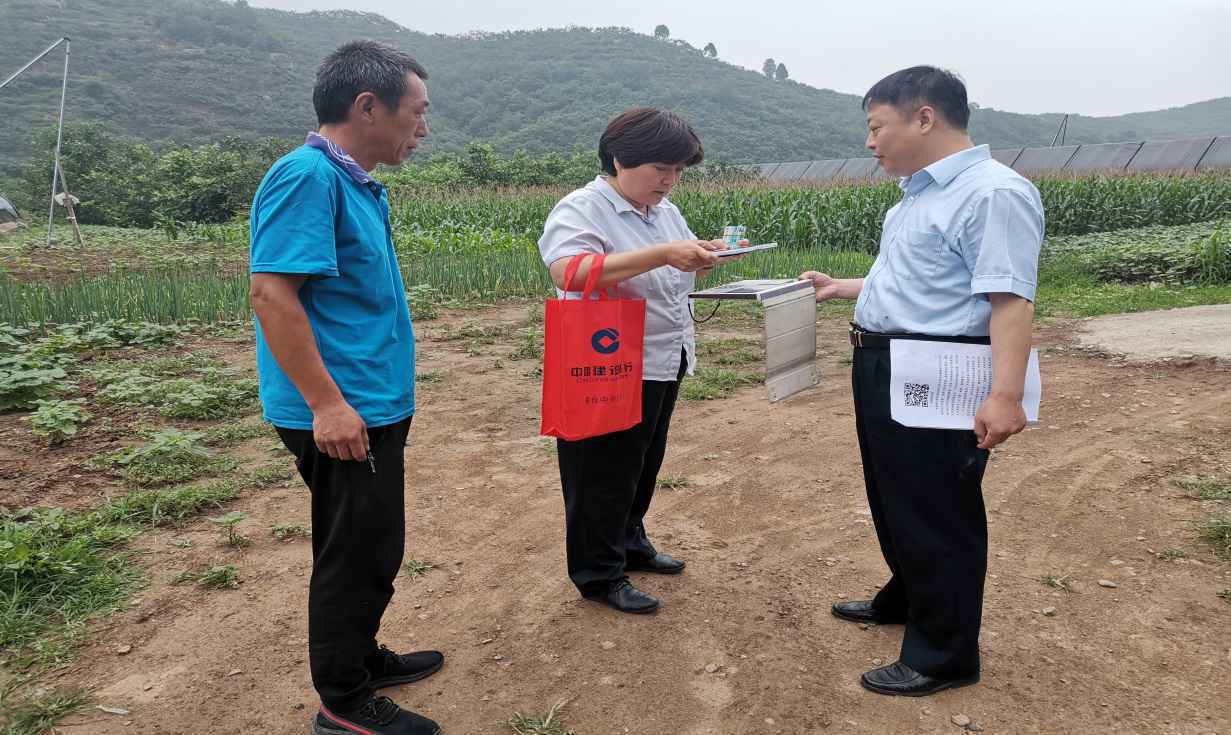 建行邢台分行让金融之美绽放在希望的田野上