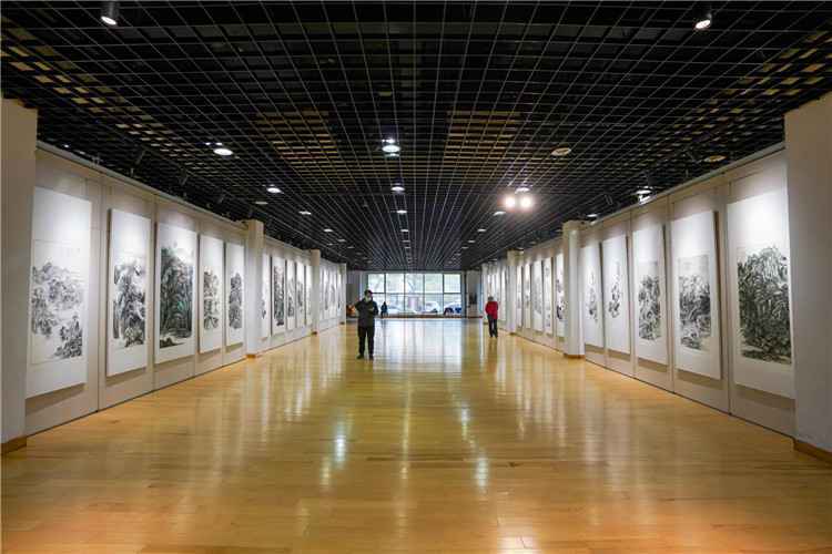 “魅力新华·共筑中国梦”美术作品展在石家庄新华区文体中心举行