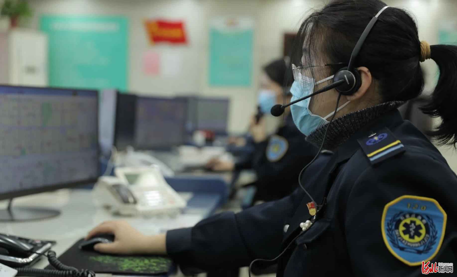 誓保生命通道畅通 石家庄市急救中心疫情防控、日常急救两不误