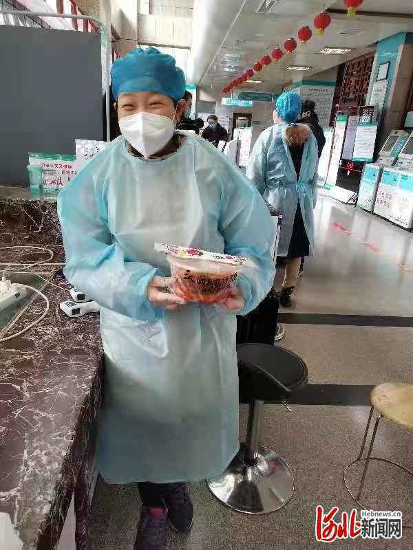 一份饭温暖一座城！武汉人匿名为石家庄市中医院医护人员点爱心外卖