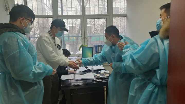 中国银行新乐支行“战疫情”