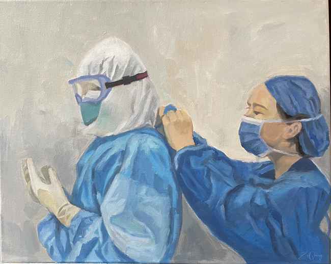 “众志成城、抗击疫情——河北美术馆在行动”美术作品展示（五）