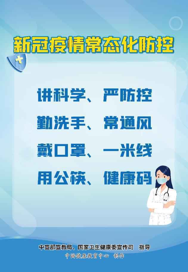 海报｜这组图教你如何做好新冠肺炎疫情常态化防控