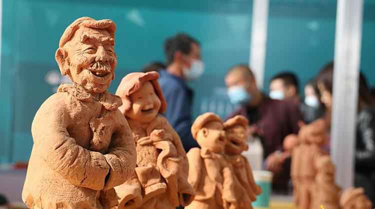 河北东光:观州泥塑再现农耕年代风貌