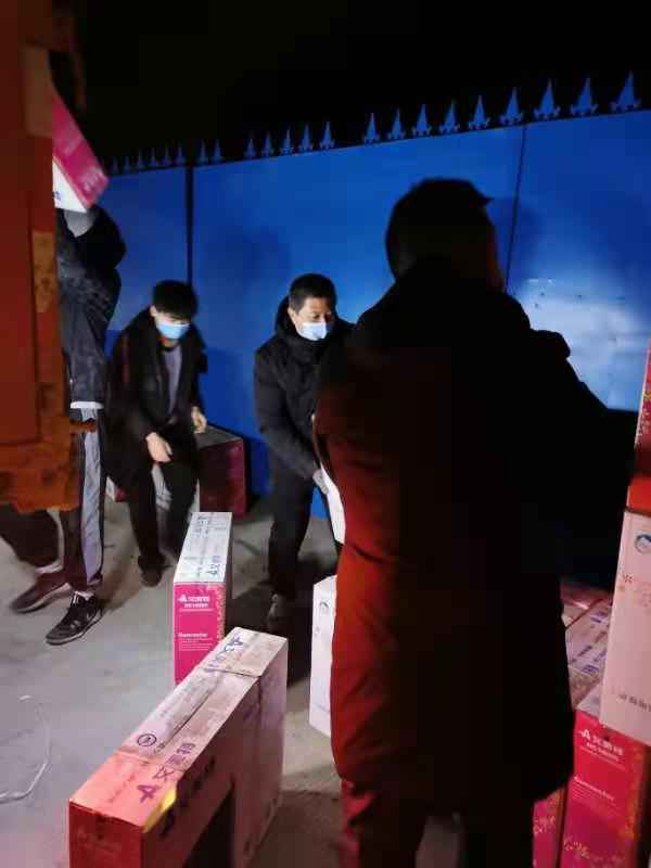 抗疫行动刻不容缓 河北企业物资火速到达