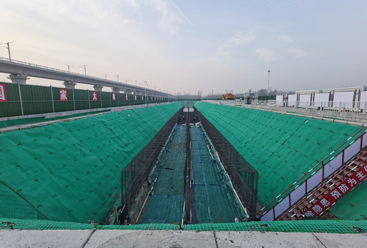 绿色装配式护坡助力雄安电网工程建设